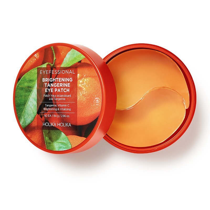 Holika Holika Eyefessional Brightening Tangerine Eye Patch – šviesinamosios paakių kaukės